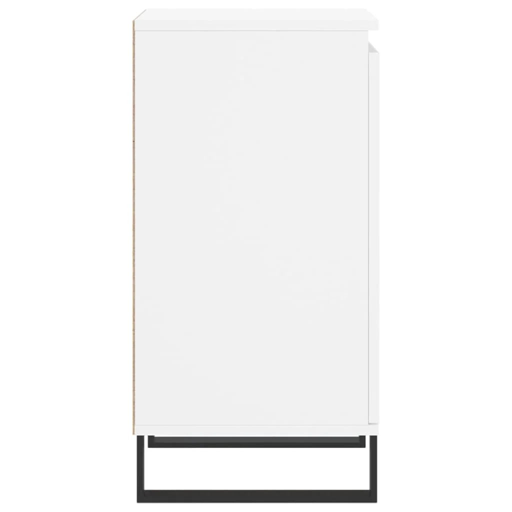 Buffet credenza cassettiera mobiletto mobile contenitore organizer per cucina soggiorno salotto 40 x 35 x 70 cm legno ingegnerizzato bianco 02_0030303