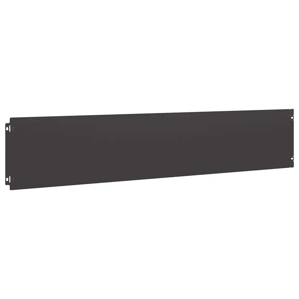 Bordure per Prato 30 pz Nere Acciaio Laminato a Freddo