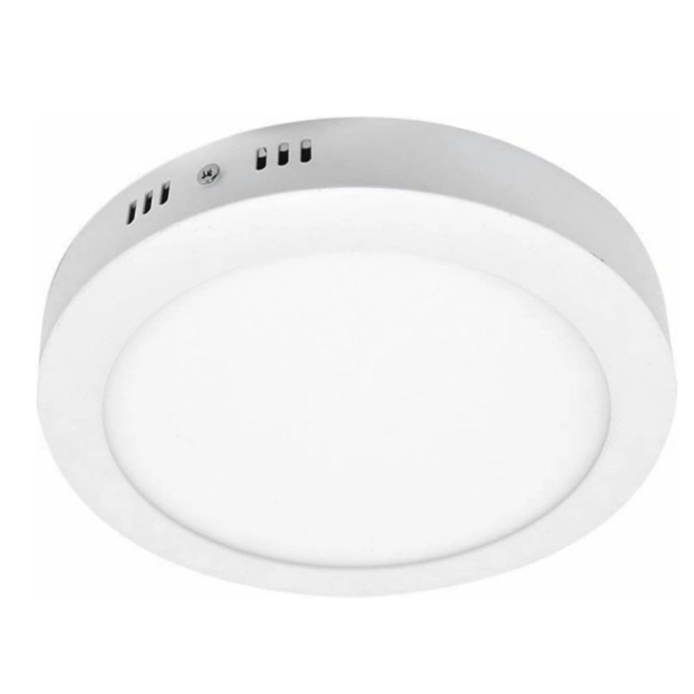 Mini pannello led backlit surface rotondo slim con superficie retroilluminata *** potenza 6w, confezione 1
