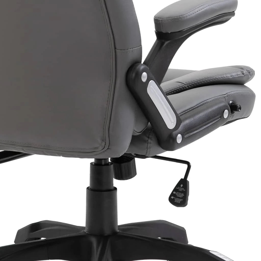 Sedia da ufficio sedia da computer sedia da studio similpelle antracite colore antracite 02_0023982