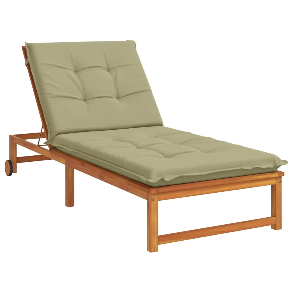 Cuscino per Lettino GEMERT 100% Poliestere Verde chiaro 947457