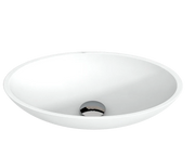 Lavabo da appoggio Solid Surface ALTEA - bianco