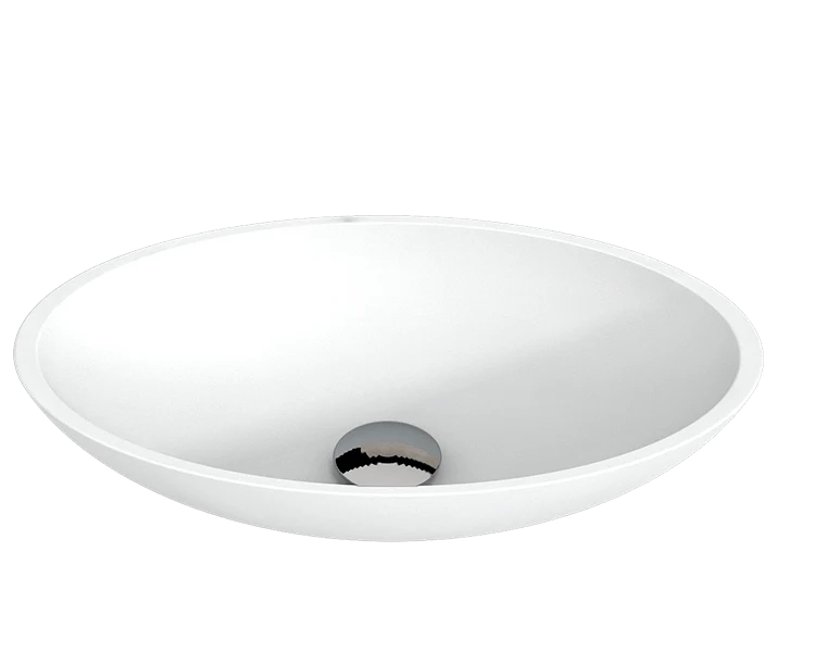 Lavabo da appoggio Solid Surface ALTEA - bianco