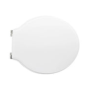 SEDILE WC PER GLOBO VASO BOWL 50 FORMA 2- Bianco - Cerniere C espansione- CW- pezzi 1