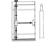 1pz asta telescopica diritta per serratura quintuplice 93-01 - ø mm.18 (93-01) cod:ferx.fer214247