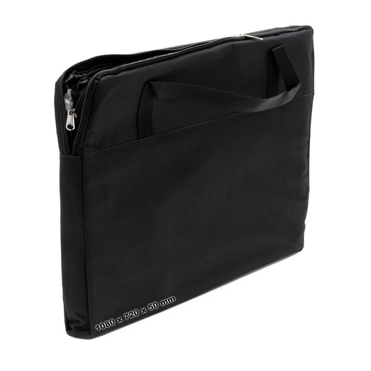 Trasportino pieghevole nero per animali domestici, taglia XXL (106x71x81 cm), con cuscino