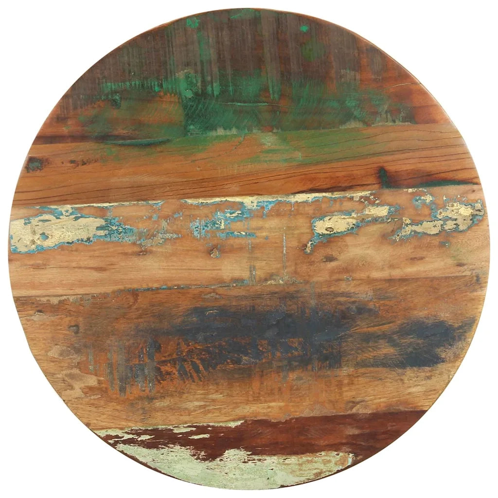 Tavolino | Tavolo laterale di Servizio 48x48x56 cm in Legno Massello di Recupero