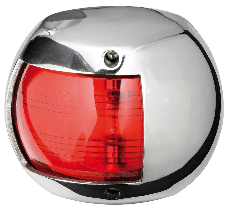 Fanale Compact 12 inox rosso luce di via