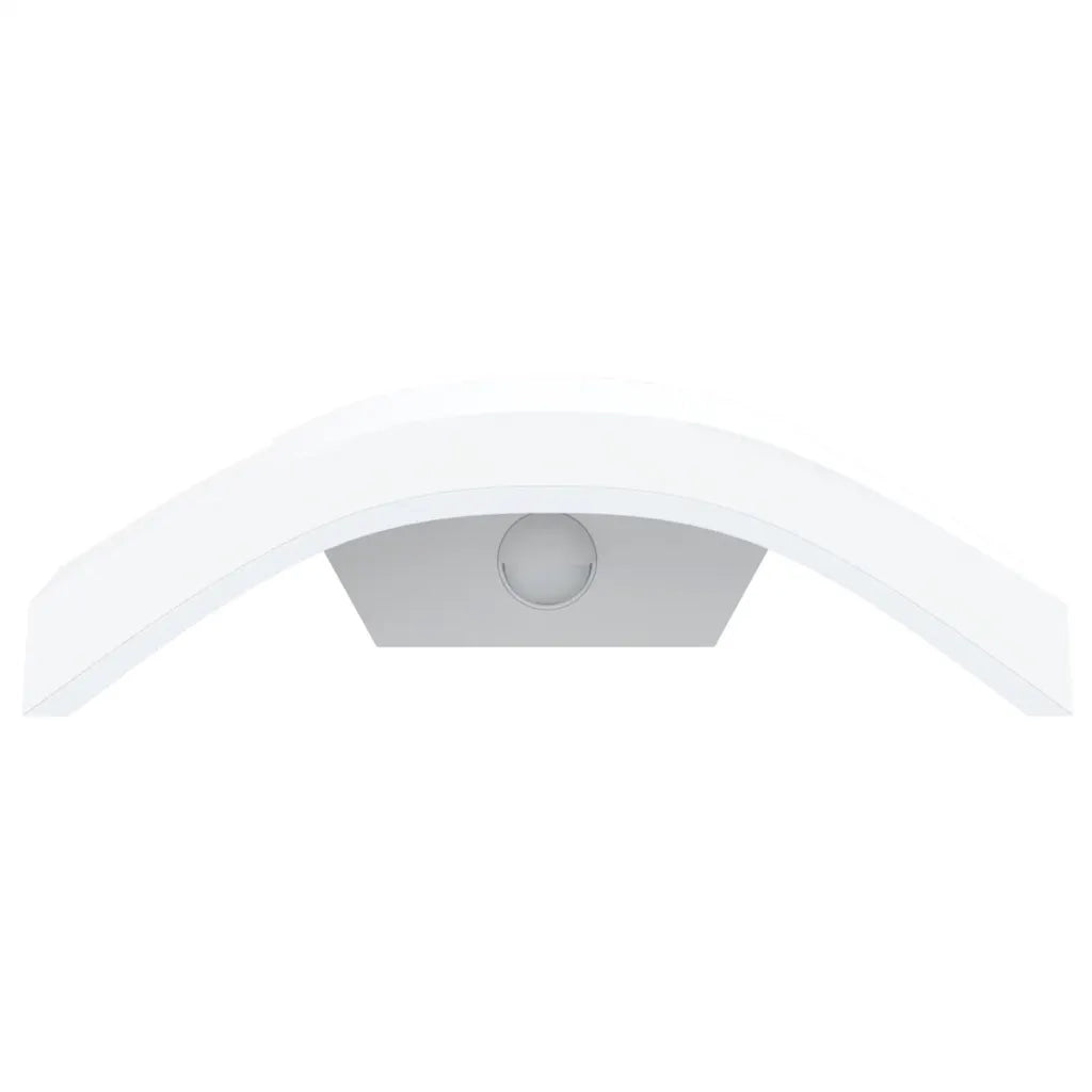 Applique con LED e Sensore 2 pz Bianche in Alluminio Pressofuso 4006283
