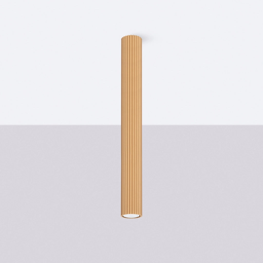 Spot soffitto moderno oro tubo 60cm GU10 GRAVIO Pure Lume