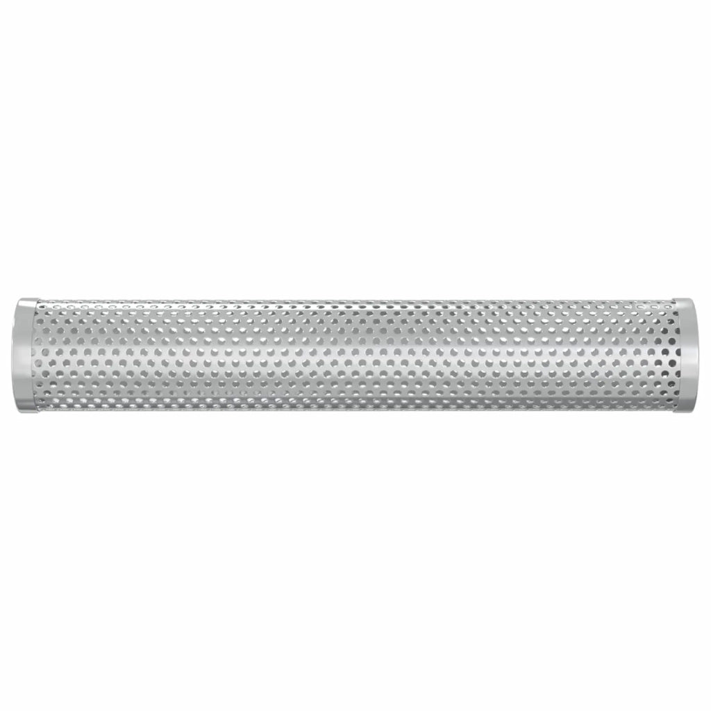 Tubo affumicatore 2 pcs Ø 5 x 30 cm Acciaio Inox 304 Argento 42042728
