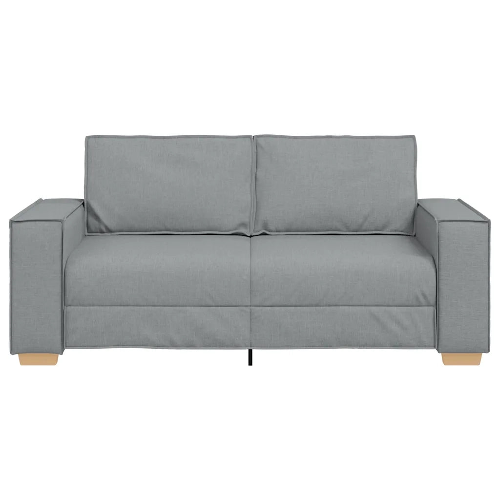 Divano a 2 posti Grigio Chiaro 180x78x84 cm Tessuto 4104980