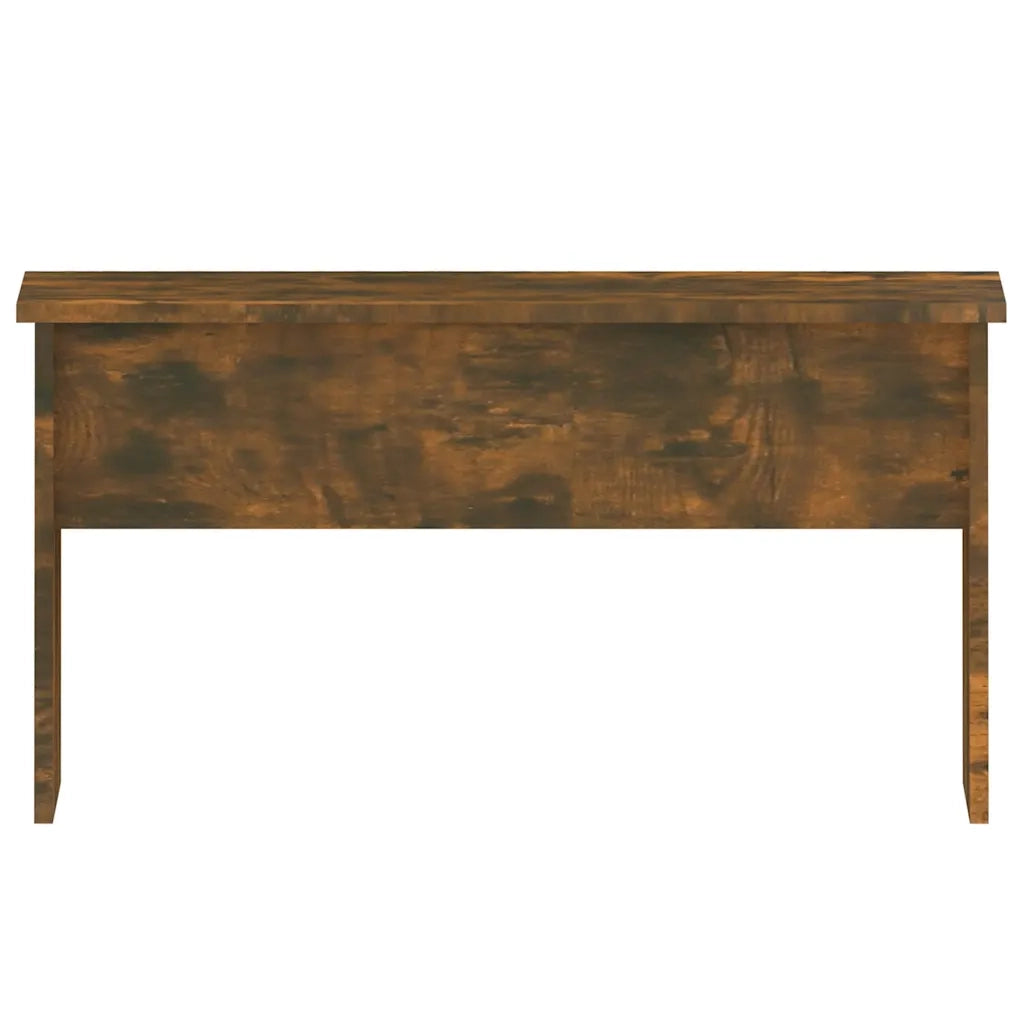 Tavolino Rovere Fumo 80x50,5x41,5 cm in Legno Multistrato 819287