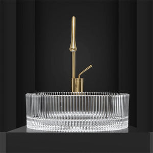 Lavabo Da Appoggio Rea Ingrid Transparent