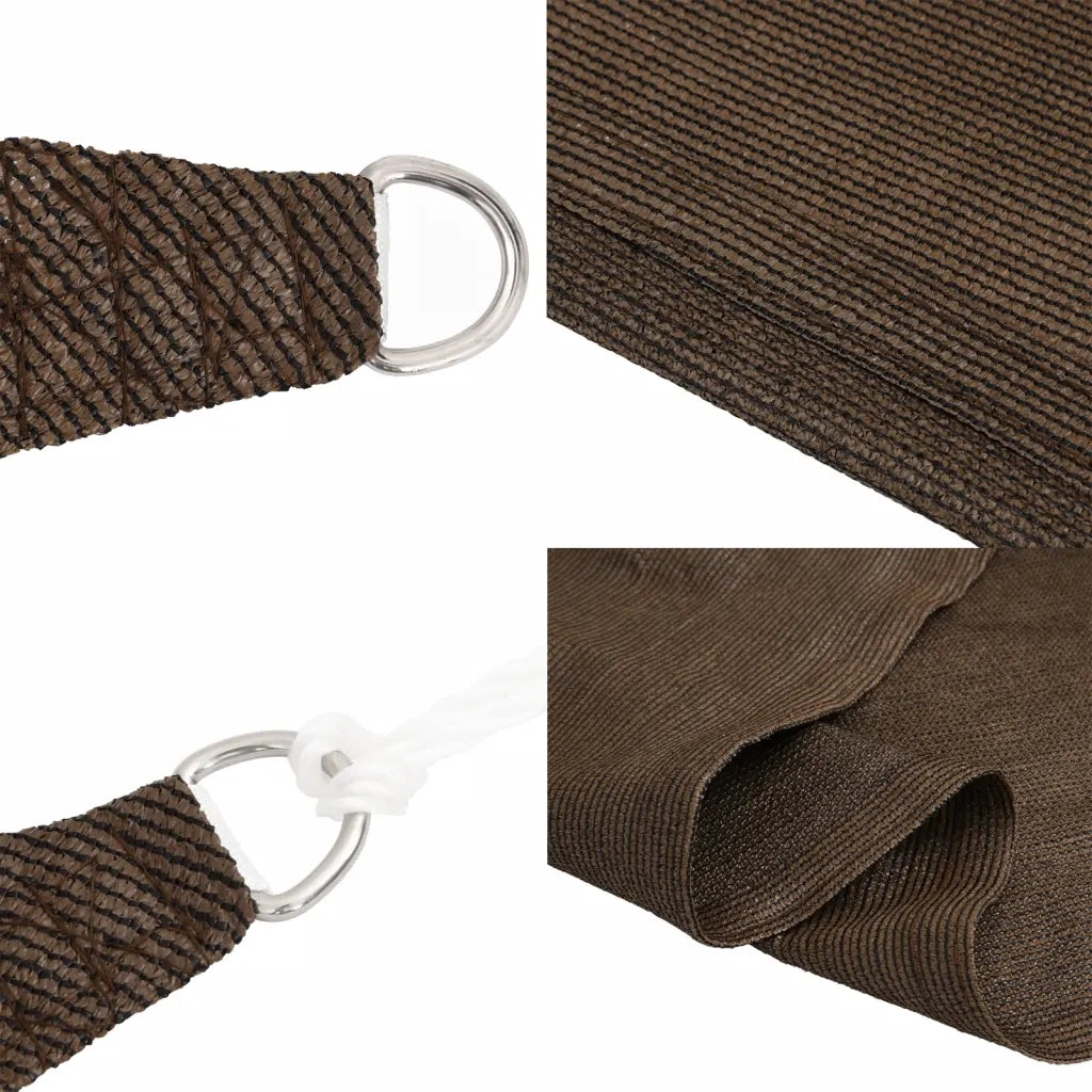 Vela Parasole 160 g/m² Marrone 2x3 m in HDPE 311777