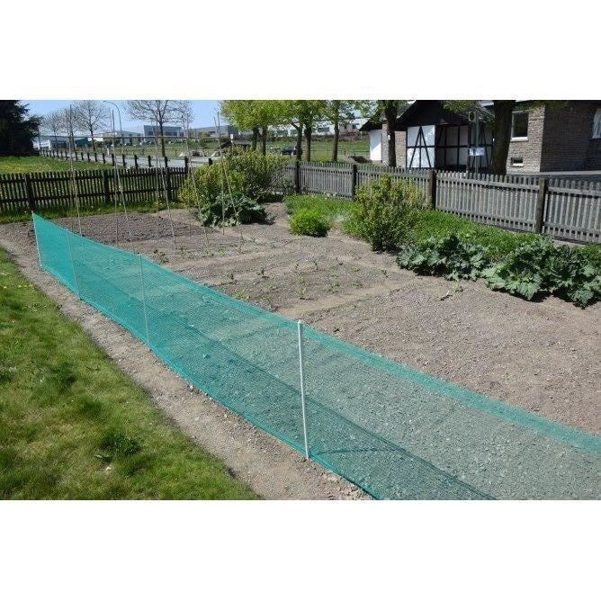 Recinzione universale - KERBL - 20 m - 11 pali a punta singola - 80 cm - Verde