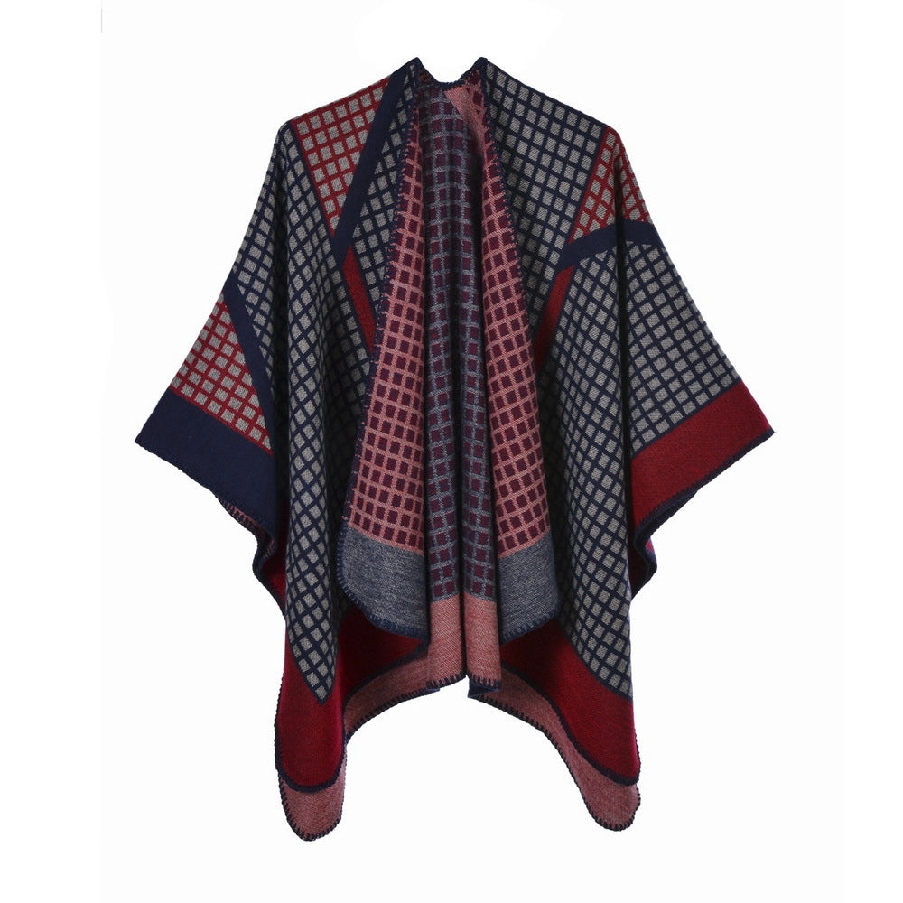 Nuova sciarpa/stola da donna, elegante e calda, perfetta come mantello.