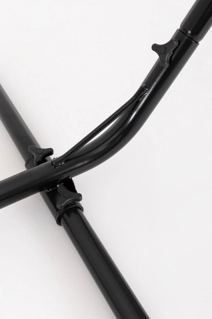 Supporto Struttura Portante Regolabile per Amaca 290-350x100x97h cm Portata Max 200 kg in Acciaio Nero