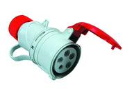 PRESA INDUSTRIALE VOLANTE ARGO ROSSA 3P+T+N CEE 309 IP44  16A colore rosso 71105    FANTON