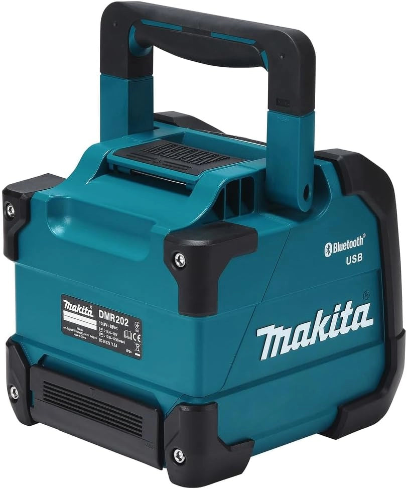Makita Speaker Portatile da Cantiere Bluetooth e USB DMR202