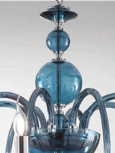 LUMETTO VIVALDI 1 LUCE OTTANIO CROMO ATTACCO E14 D.14CM
