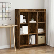 Libreria Rovere Fumo 87,5 x 30 x 111 cm Legno ingegnerizzato 8011295