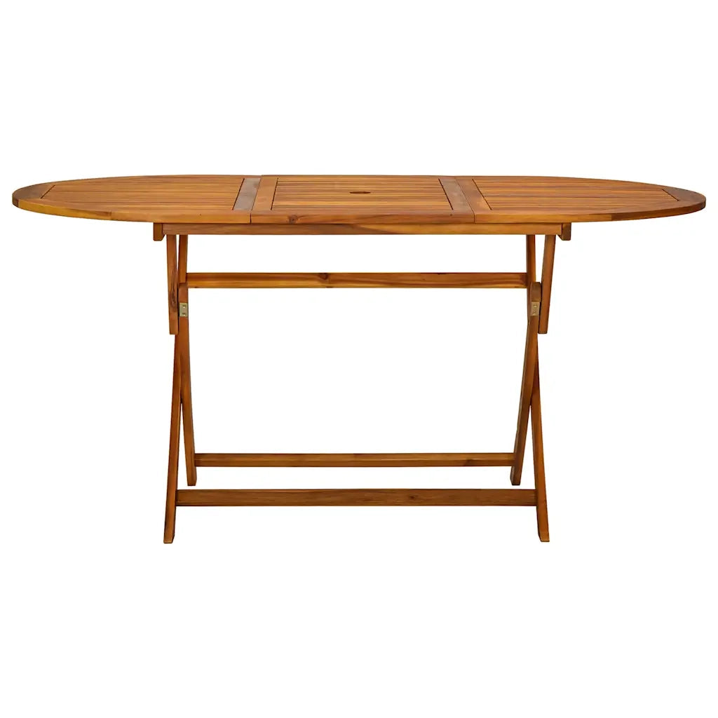 Set da Pranzo da Giardino 7 pz in Legno Massello di Acacia cod mxl 41017