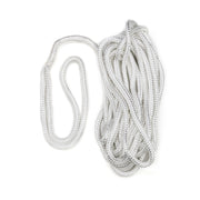Cima ormeggio bianca 20 mm 13 mt moor line con impiombatura nautica