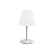 Lampada Da Tavolo Per Esterno Arcadia 1 Luce E27 Bianca Ip44