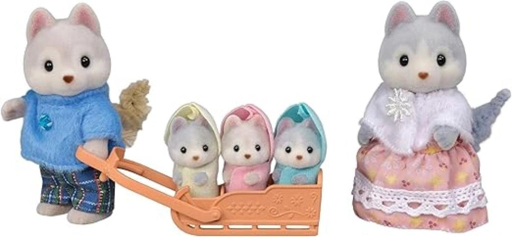 Sylvanian Families,  Famiglia Husky,Epoch,Eta 3+