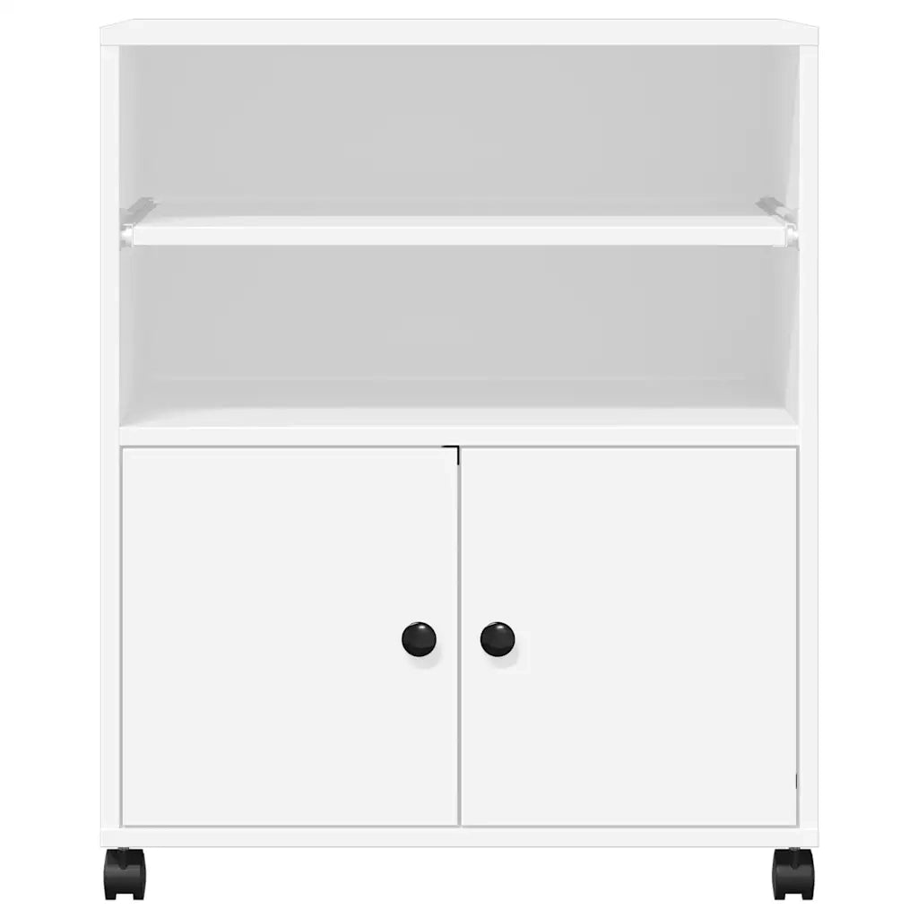 Supporto per Stampante con Ruote Bianco 60x48x74 cm CFW1251745