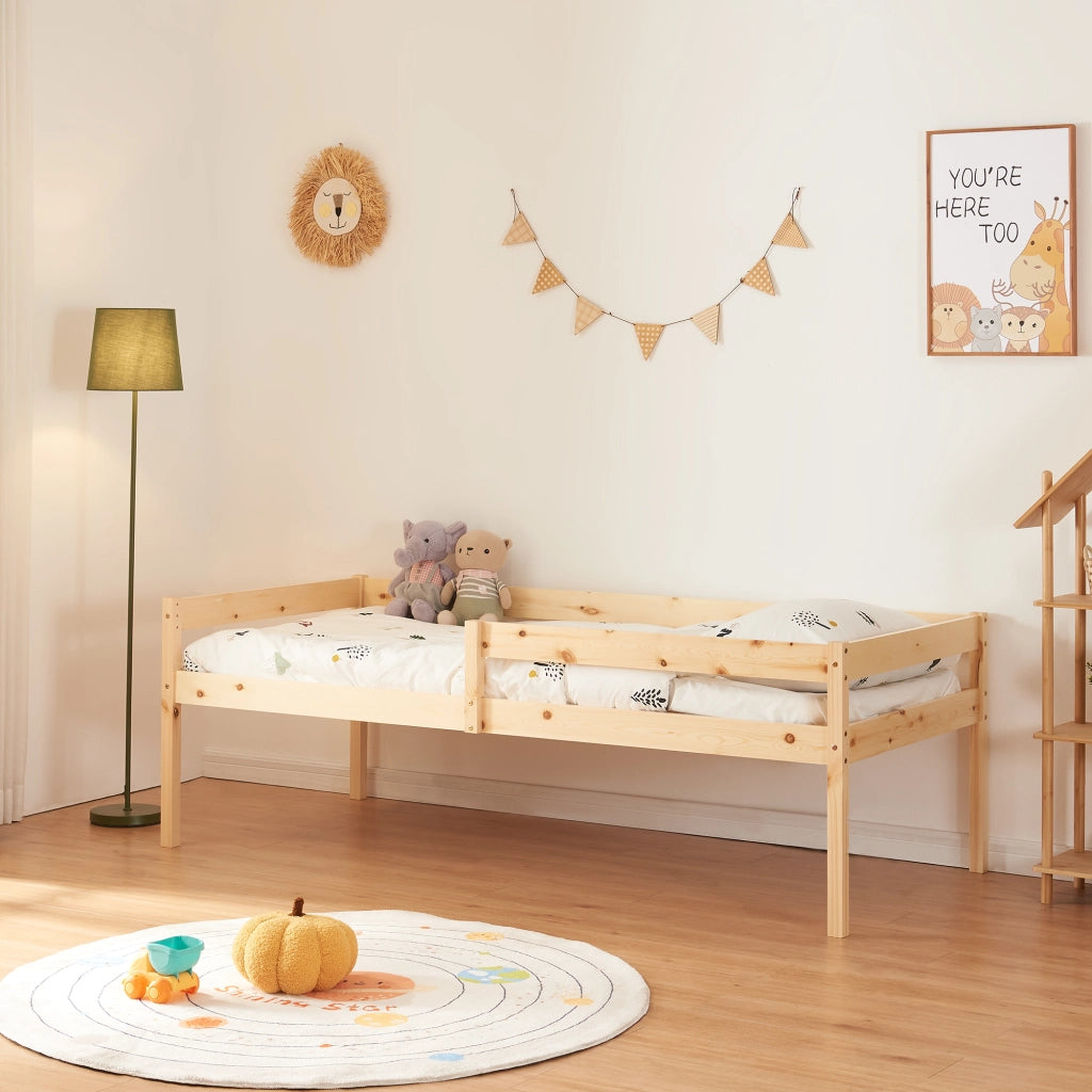 Letto per Cameretta Sonkajärvi a 2 Posti Letto - Legno Naturale [en.casa]
