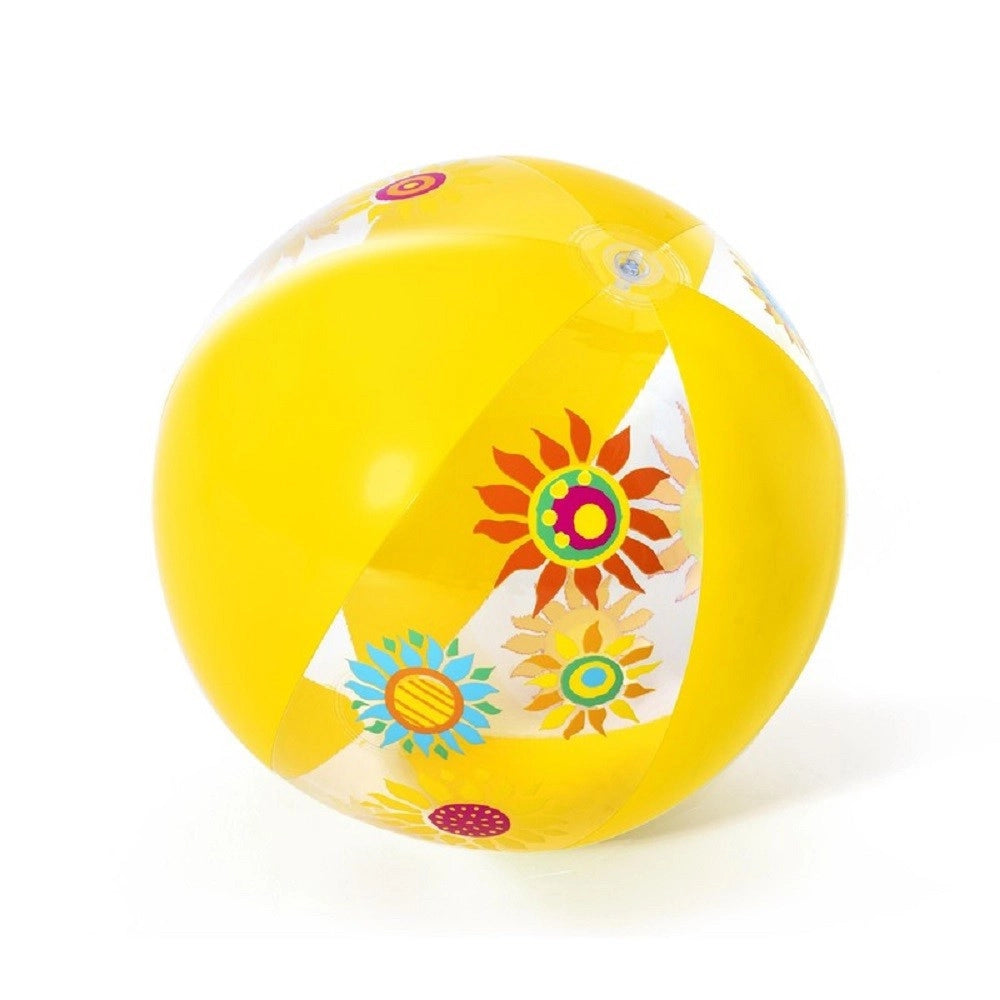 Trade Shop - Pallone Palla Spiaggia Designer 51cm Per Mare Piscina 3 Modelli Assortiti 31036 -