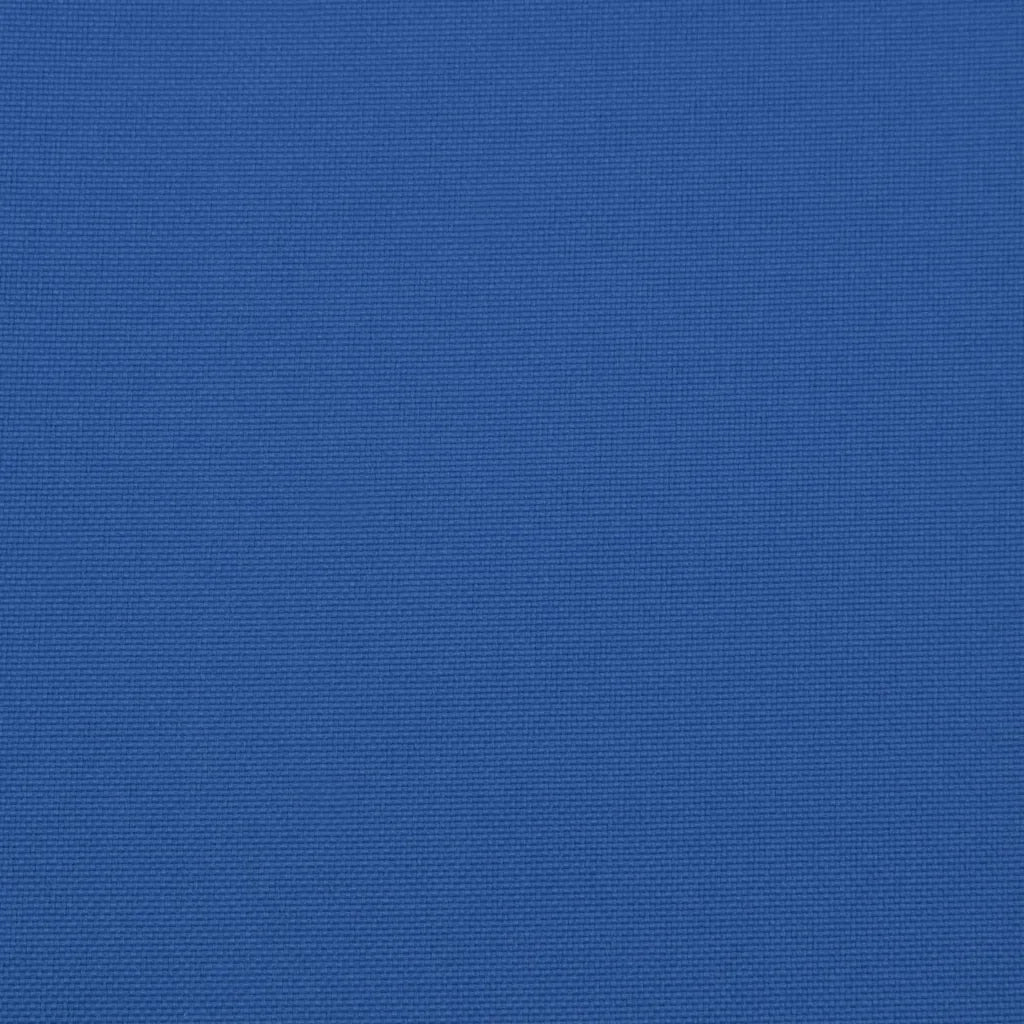 vidaXL Lettino Pieghevole Blu Reale 175x54x8,5 cm in Tessuto Oxford