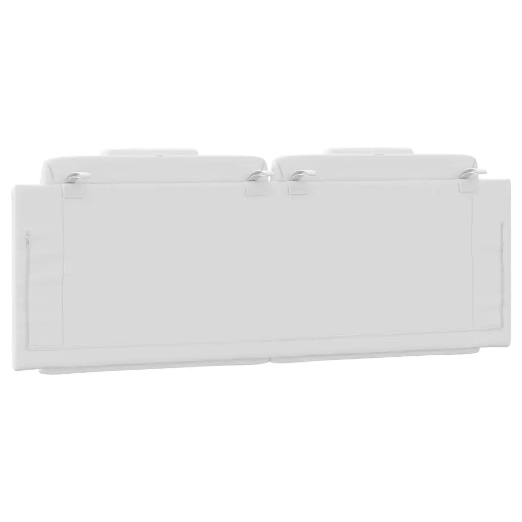 Cuscino Testiera Viana Bianco 140 cm in Similpelle CFW6762984