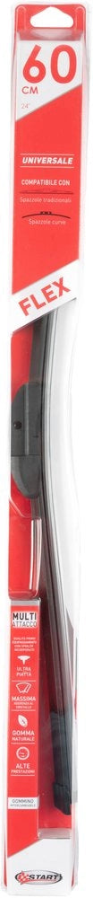 "Spazzola tergicristallo Curva 60 cm-24"" Universale per auto"