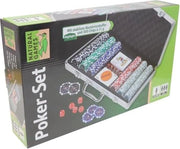 Set Poker, Valigetta con 300 chips, 2 mazzi,5 dadi ,Vedes,Eta 2+