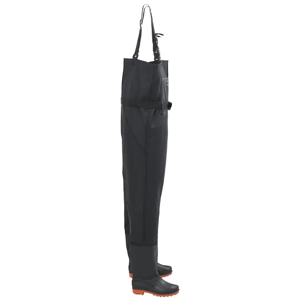 Wader con Stivali e Cintura Nero Taglia 45 CFW7584996