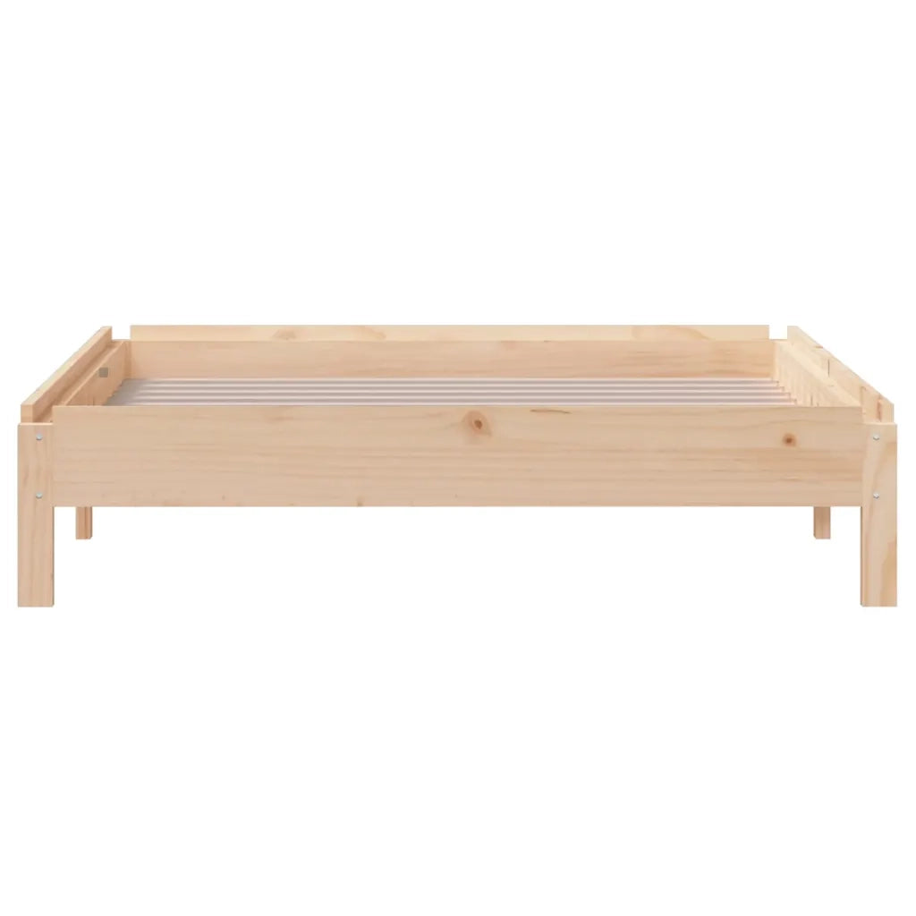 Letto Impilabile 75x190 cm in Legno Massello di Pino cod mxl 62557