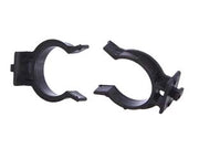 GANCI PER ZOCCOLO CUCINA IN PLASTICA NERA- - ø mm.28 - 200 pezzi