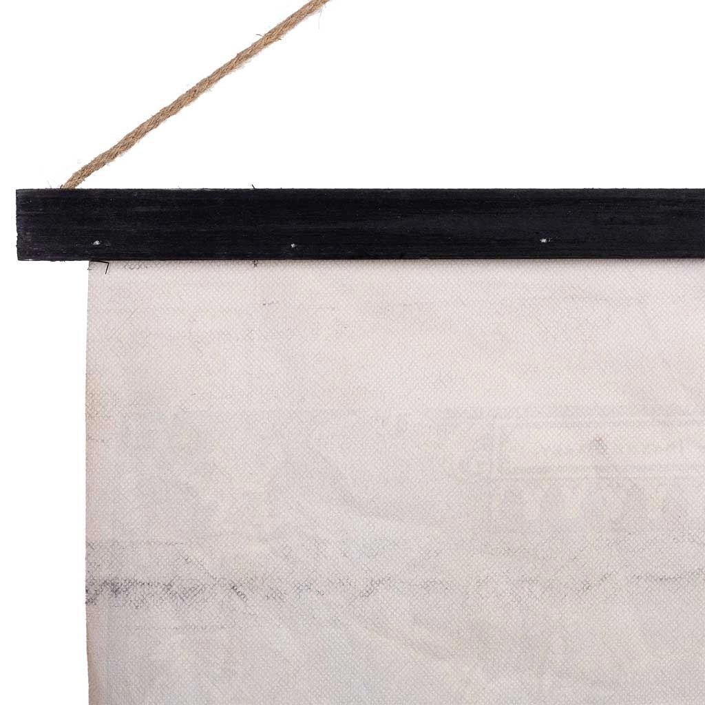 Tela pergamena tessuto stampato 97x80x1,7h cm