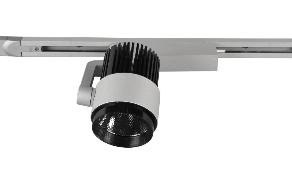 Faretto da Interno a led in Metallo Titanio