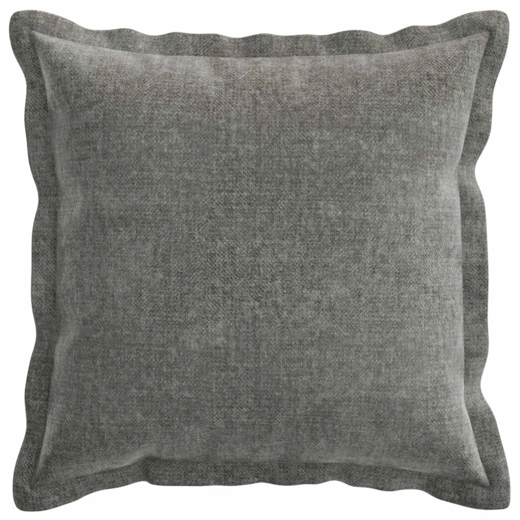 Federa 12 pcs HOUTEN Grigio Scuro 50 x 50 cm Tessuto Chenille 919143