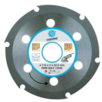 poggi art. 419.90 disco x legno mm.115x2x22,2 cod:ferx.49925