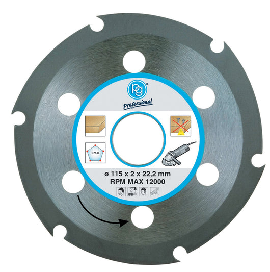 poggi art. 419.90 disco x legno mm.115x2x22,2 cod:ferx.49925