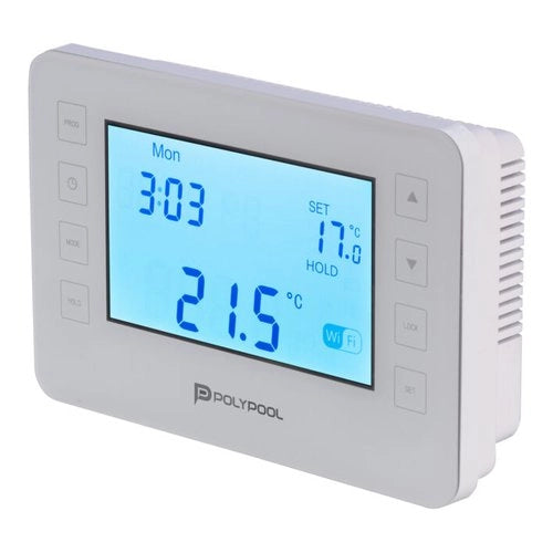 Termostato smart poly pool pp1471 grey e white