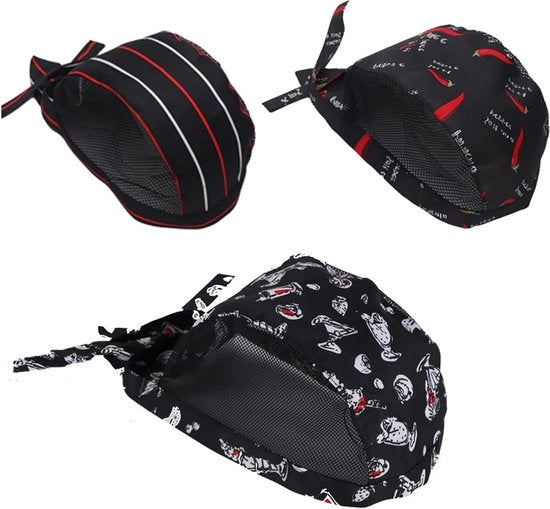 Cappelli di servizio per la cucina - Modelli adattabili per donne