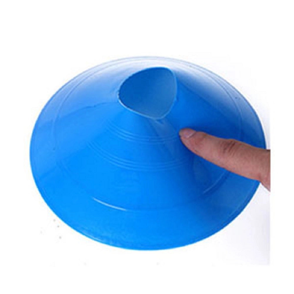 Trade Shop - Confezione Da 10 Pezzi Coni A Disco Per Il Calcio Basket Agility Formazione -