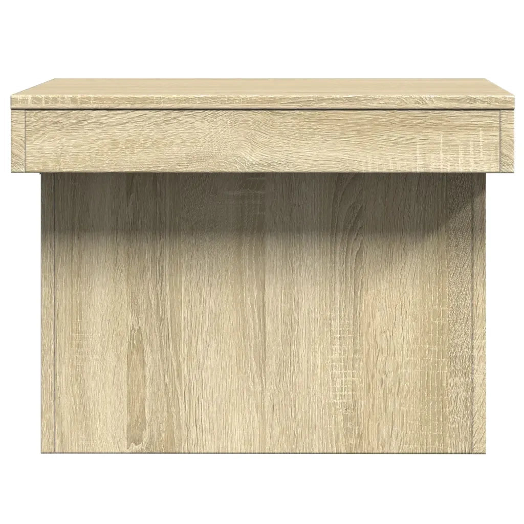 Tavolino da Salotto-Tavolino da soggiorno-Tavolo Rovere Sonoma 100x55x40cm Legno Multistrato