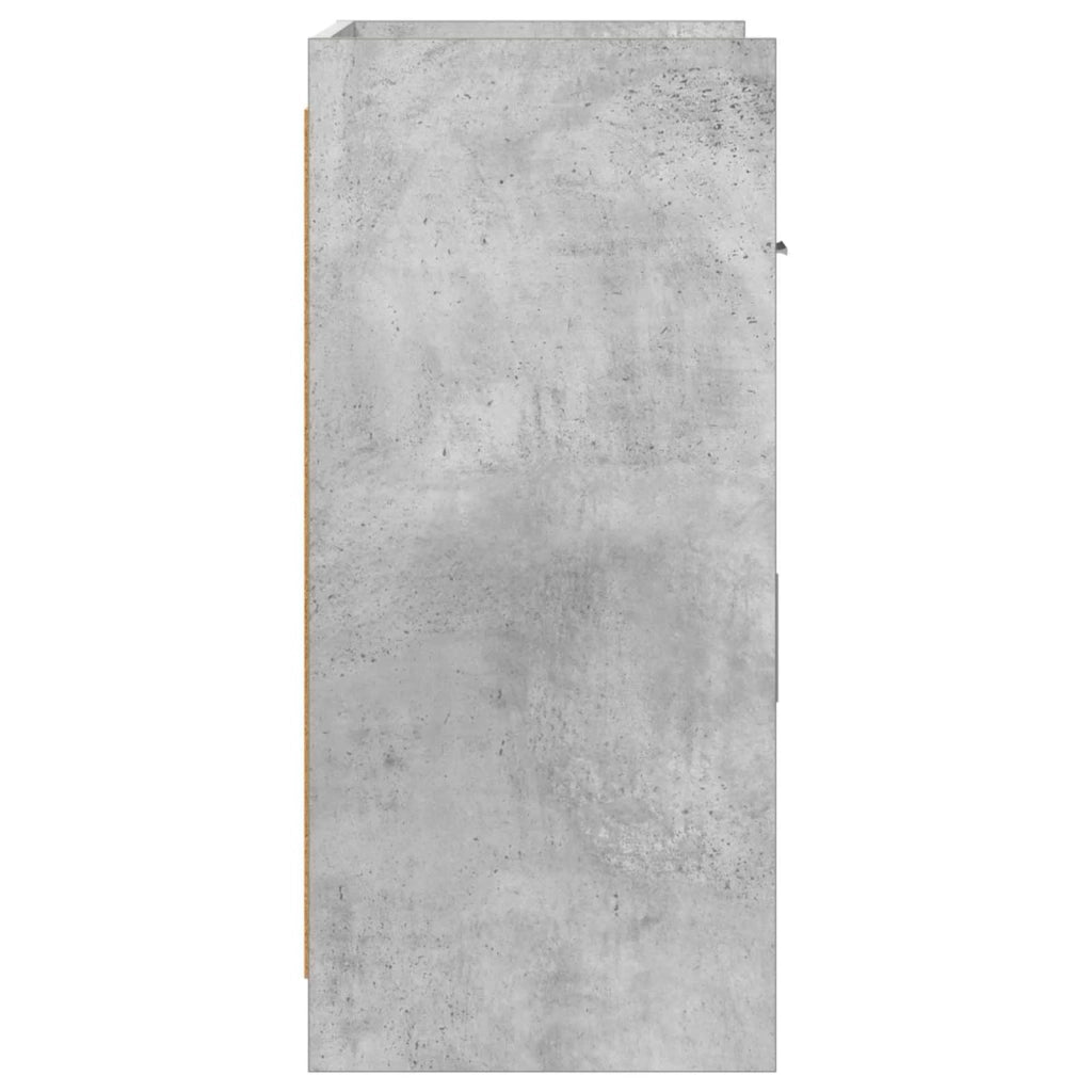 Credenza Grigio Cemento 75 x 36 x 80 cm Legno ingegnerizzato 8011118